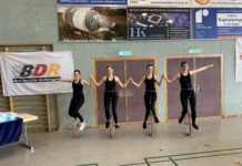 DM-Qualifikation für den 4er Einrad Juniorinnen